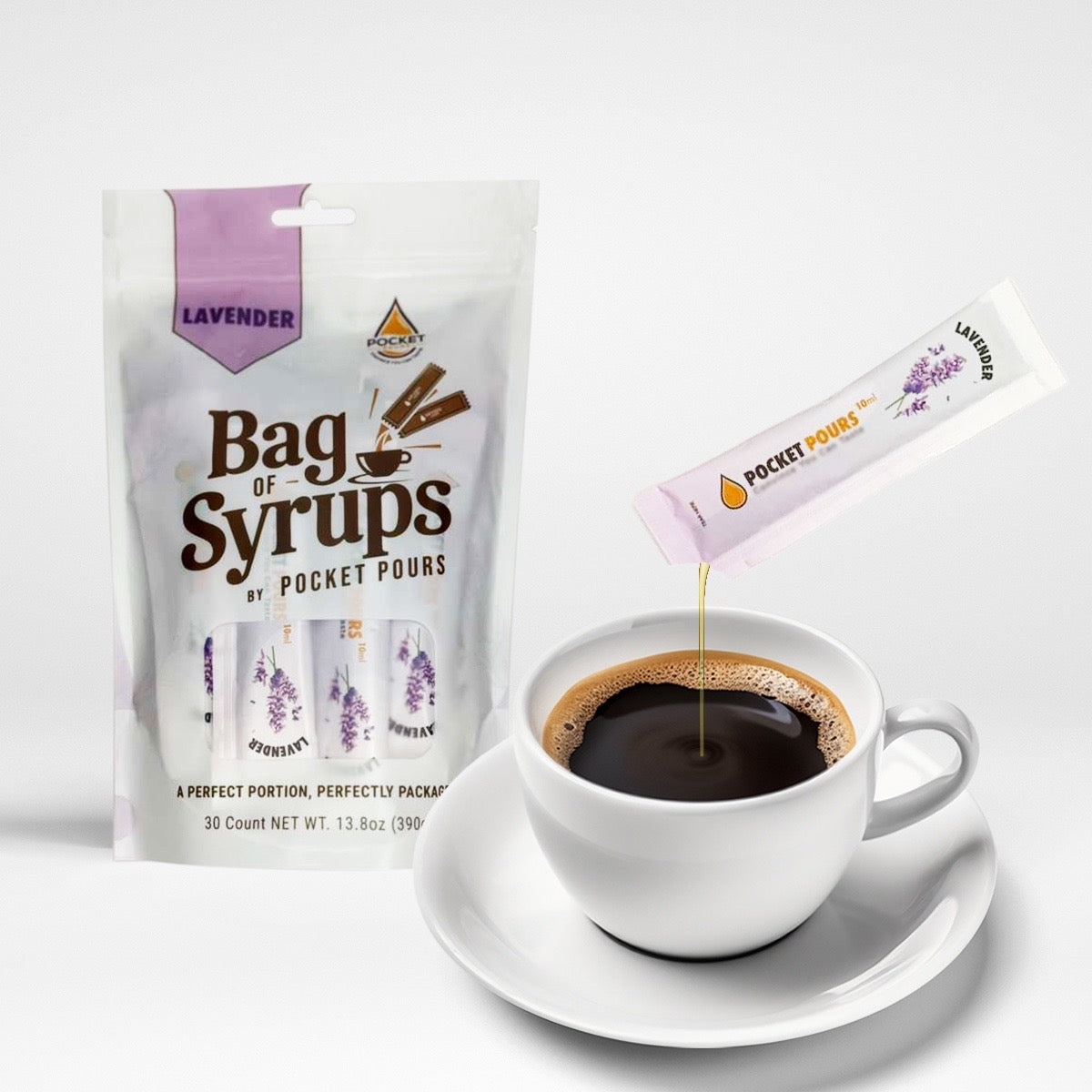 Lavender Coffee Syrup