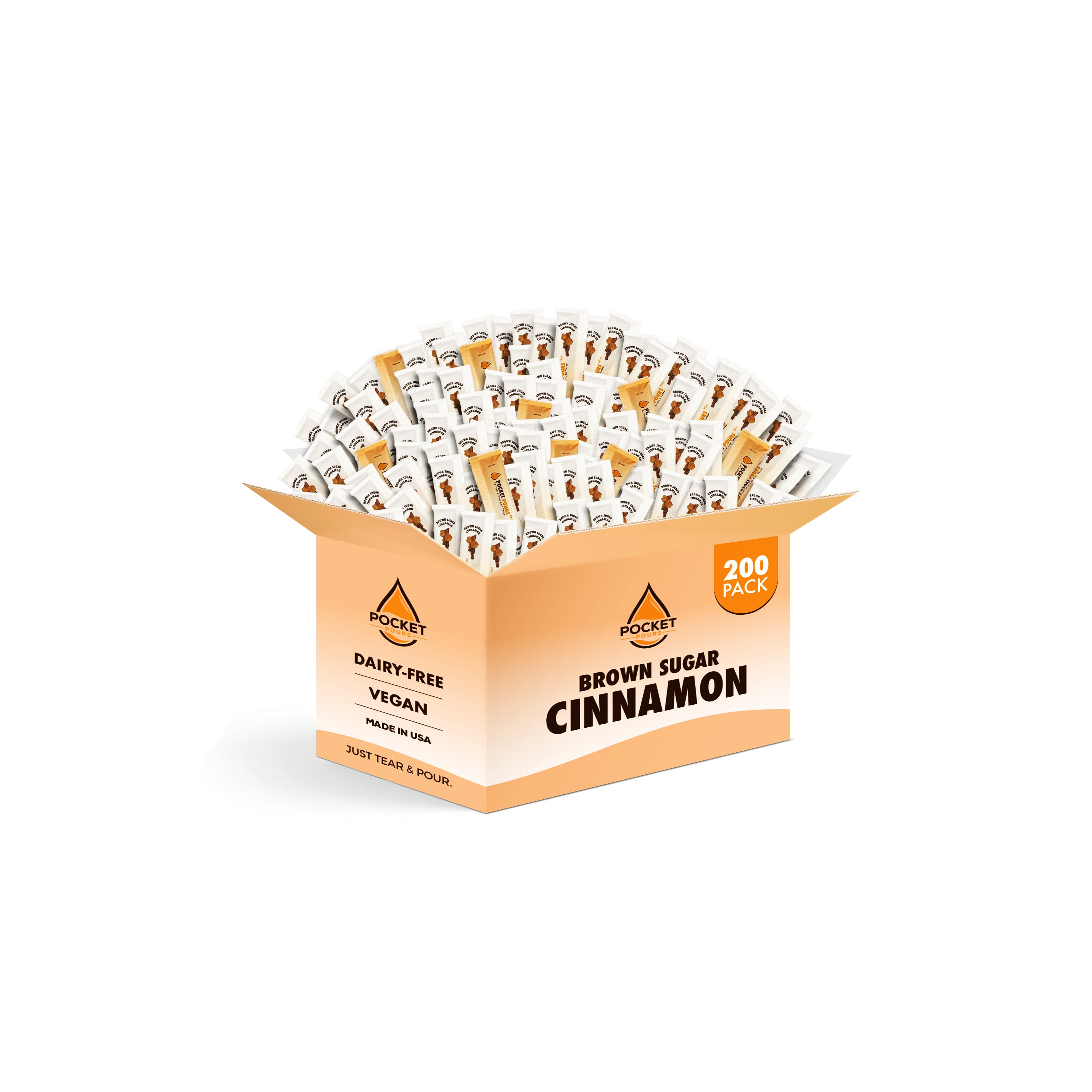 Pocket Pours Brown Sugar Cinnamon Syrup Packets - 10mL