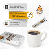 Infused Pours "Bag of Syrups" Caramel Packets | Sugar-Free, Single-Serve Flavoring for Coffee & Cocktails