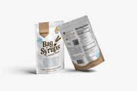 Resealable Bag of Syrups containing 30 sugar free hazelnut packets